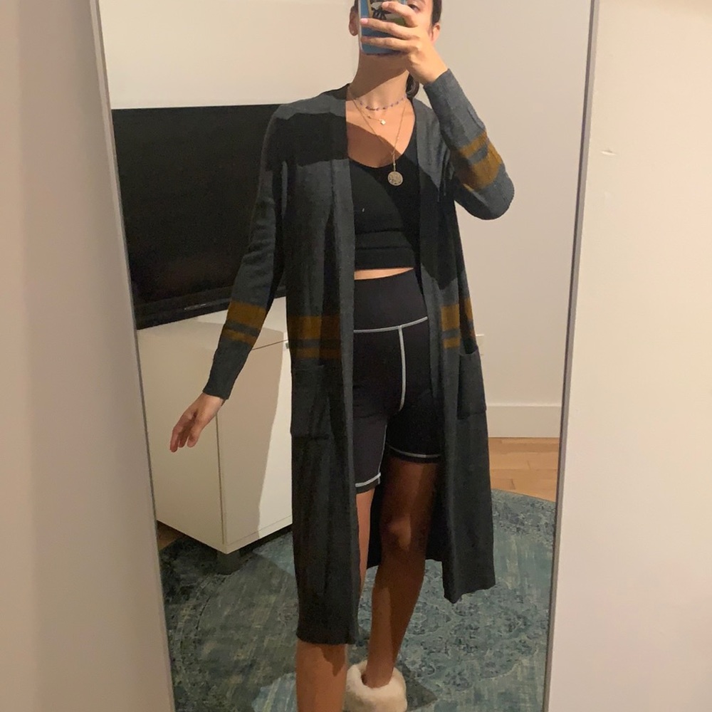 Top Shop Long duster sweater